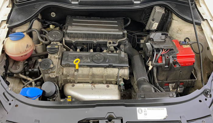 2014 Skoda Rapid ELEGANCE 1.6 MPI AT, Petrol, Automatic, 62,543 km, Engine View