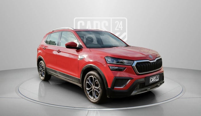 2021 Skoda KUSHAQ STYLE 1.5L TSI DSG, Petrol, Automatic, 34,092 km, Right Front Diagonal