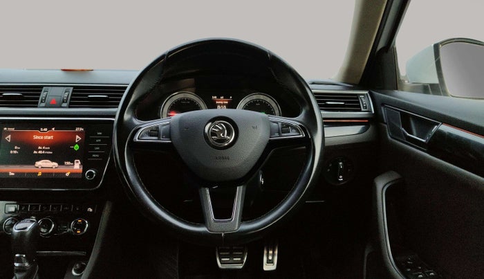 2019 Skoda Superb L&K 2.0 TDI AT, Diesel, Automatic, 85,812 km, Steering Wheel Close Up