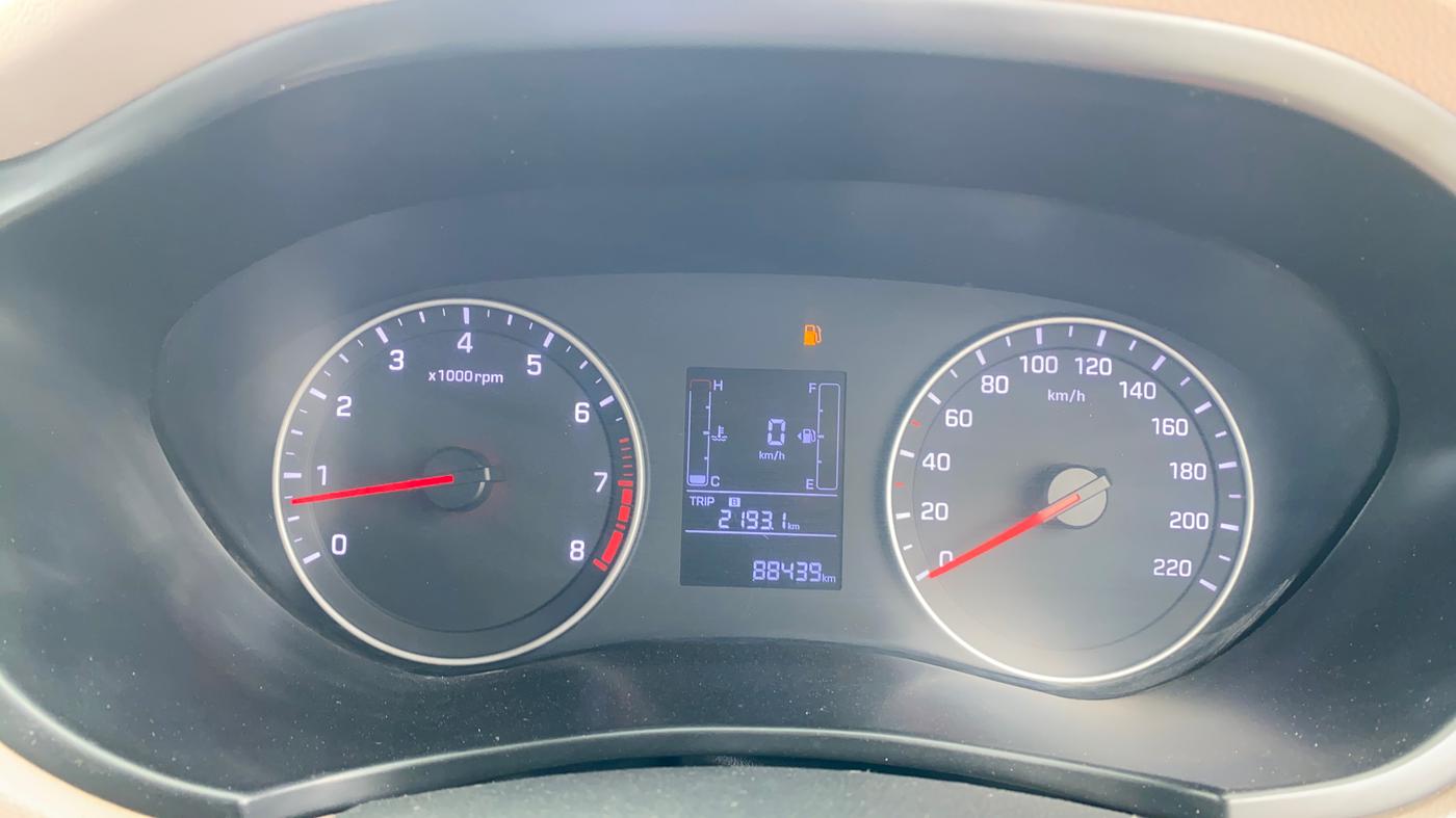 2020 Hyundai Elite i20 SPORTZ PLUS 1.2, Petrol, Manual, 88,536 km, Odometer Image