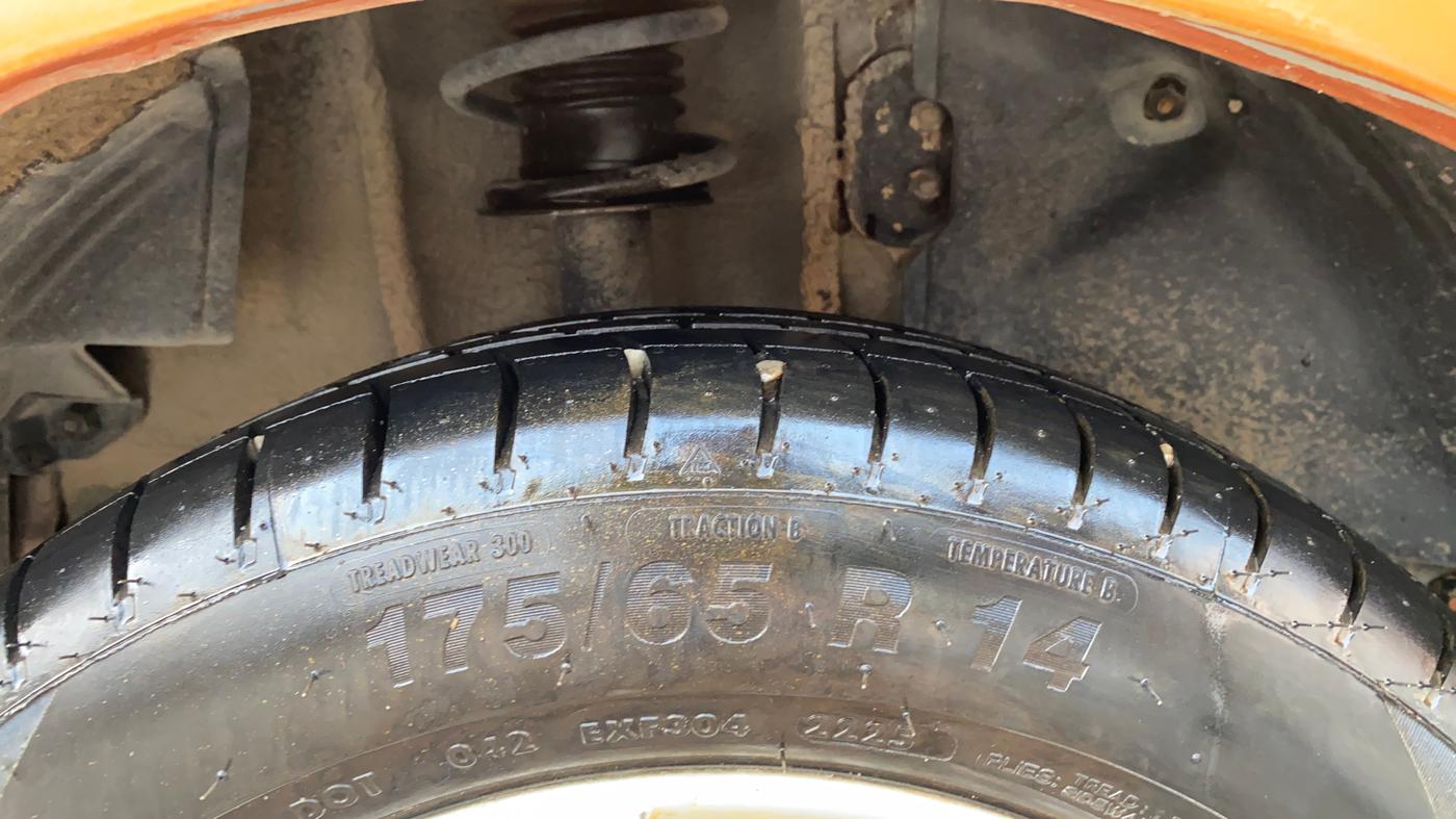 2018 Tata Tiago XZ PETROL, Petrol, Manual, 53,530 km, Right Rear Tyre Tread