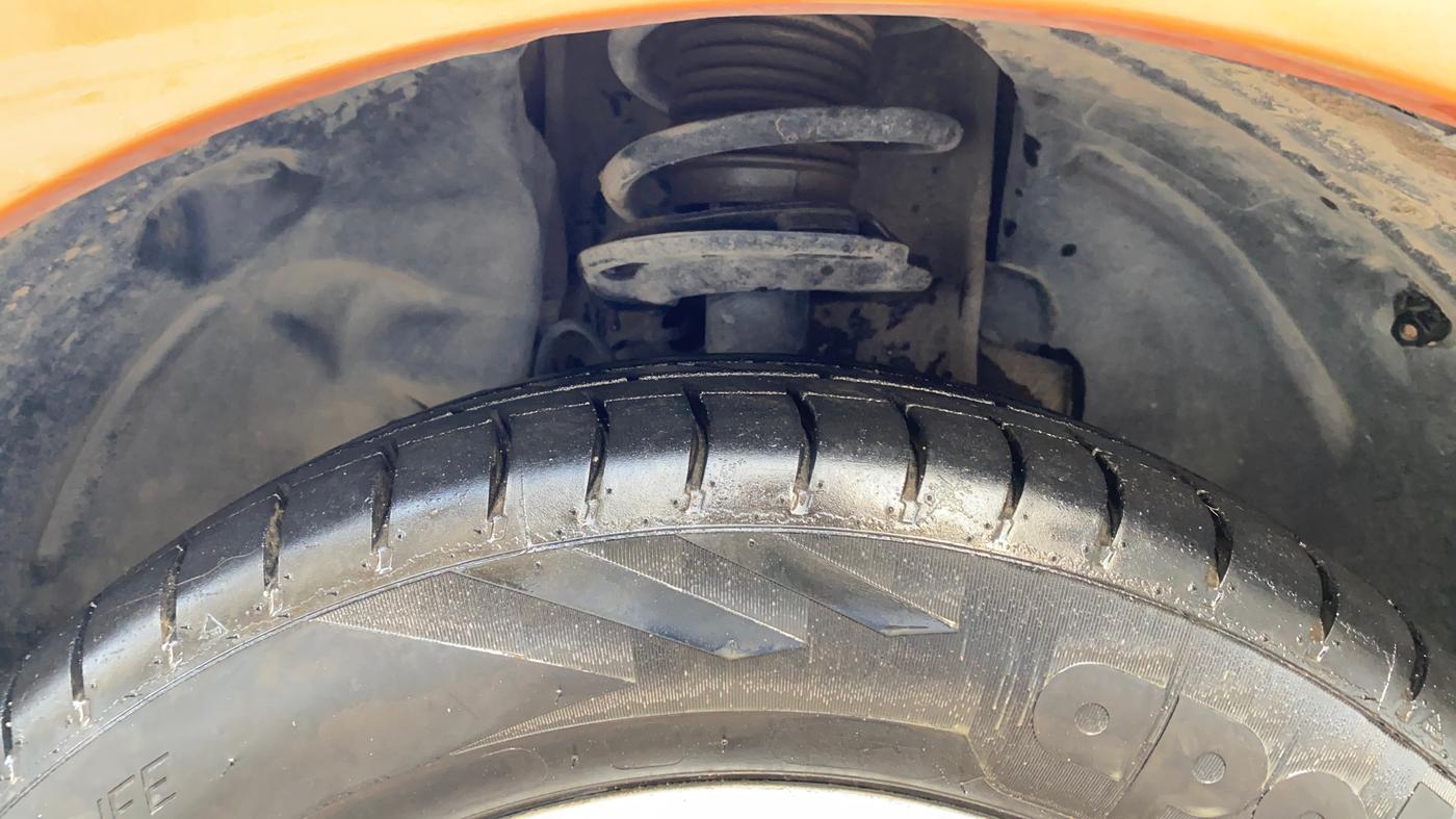 2018 Tata Tiago XZ PETROL, Petrol, Manual, 53,530 km, Left Front Tyre Tread