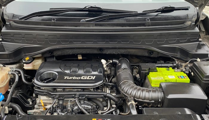 2021 KIA SONET HTX PLUS 1.0 IMT, Petrol, Manual, 70,037 km, Engine View
