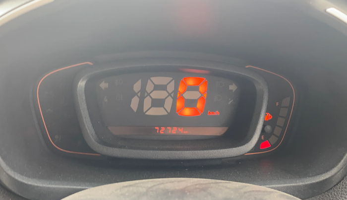 2018 Renault Kwid RXL, Petrol, Manual, 72,719 km, Odometer Image