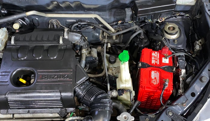 2017 Maruti Alto K10 VXI (O) AMT, Petrol, Automatic, 1,24,610 km, Engine View - Left