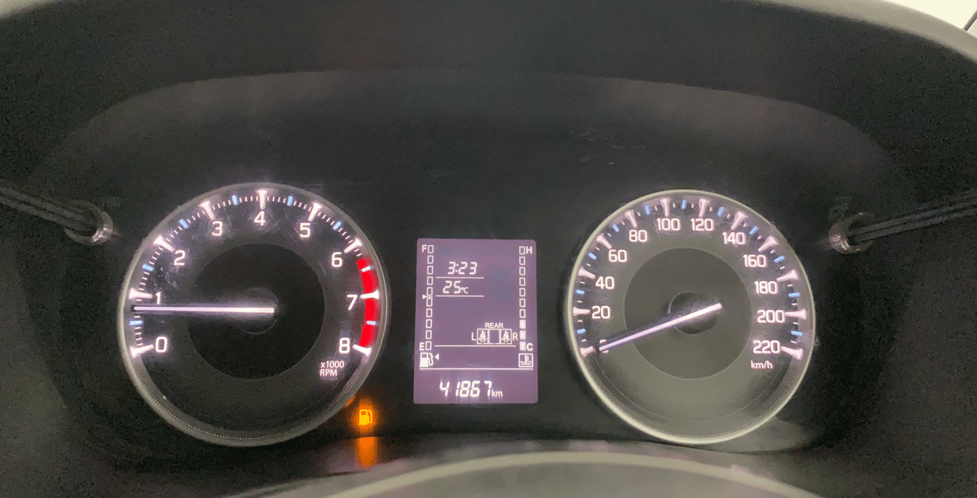 2024 Maruti FRONX DELTA PLUS 1.2MT, Petrol, Manual, 41,860 km, Odometer Image