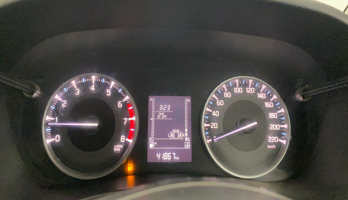 2024 Maruti FRONX DELTA PLUS 1.2MT, Petrol, Manual, 41,860 km, Odometer Image