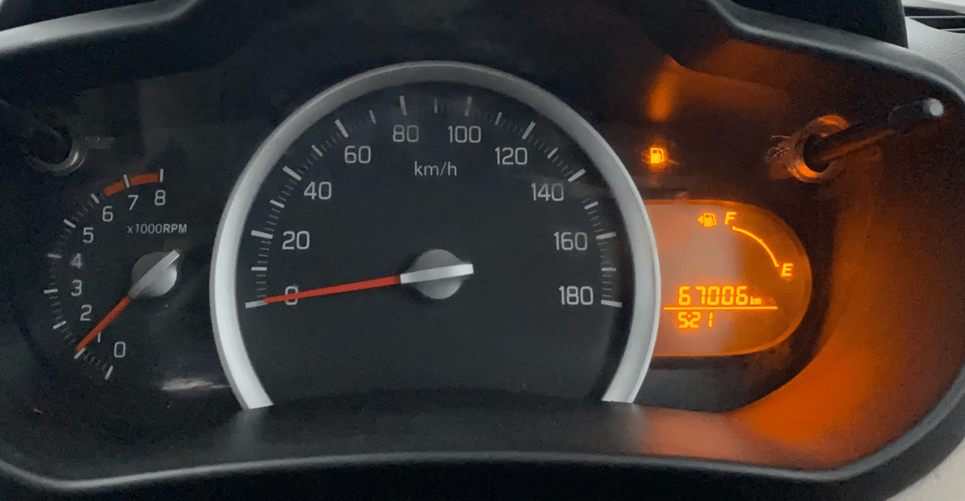 2018 Maruti Celerio ZXI, Petrol, Manual, 67,467 km, Odometer Image