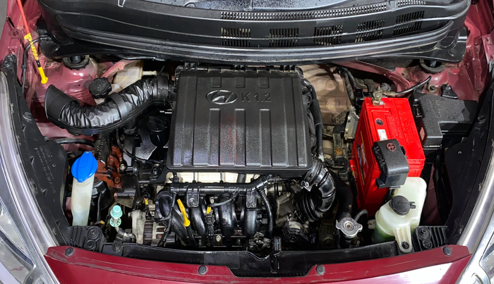 2016 Hyundai Grand i10 SPORTZ 1.2 KAPPA VTVT, Petrol, Manual, 34,118 km, Engine View