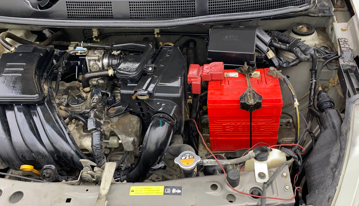 2017 Datsun Go Plus T, Petrol, Manual, 35,646 km, Engine View - Left