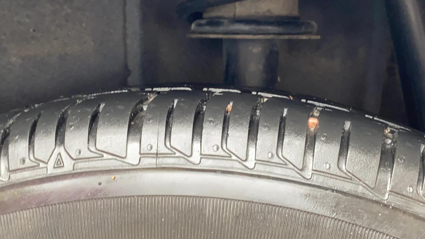 2024 Tata TIGOR XM PETROL, Petrol, Manual, 11,998 km, Left Rear Tyre Tread