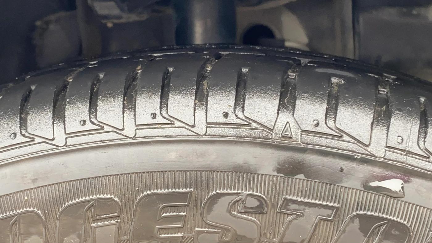 2024 Tata TIGOR XM PETROL, Petrol, Manual, 11,998 km, Right Front Tyre Tread