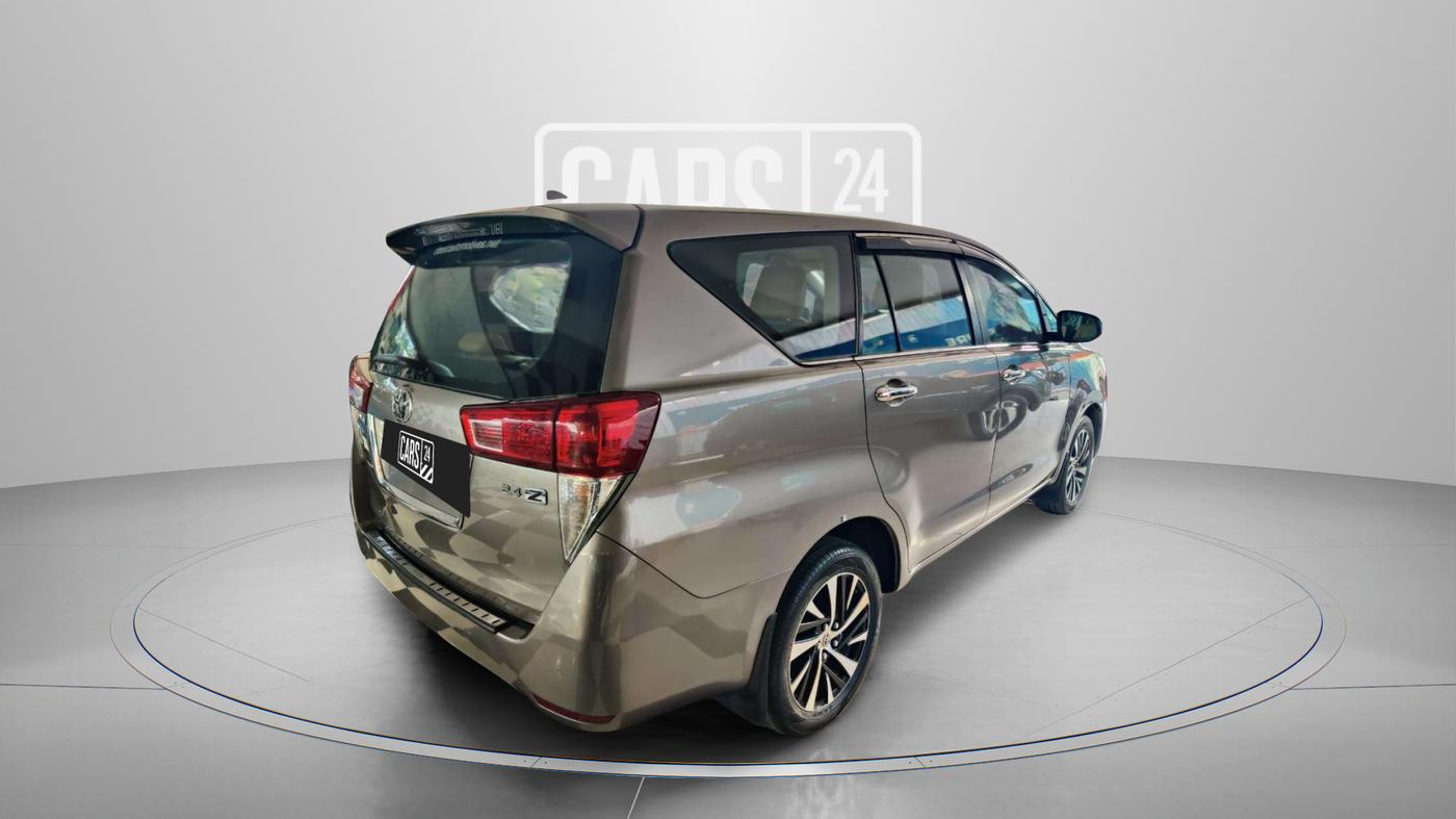 2021 Toyota Innova Crysta 2.4 ZX AT 7 STR, Diesel, Automatic, 55,802 km, Right Back Diagonal