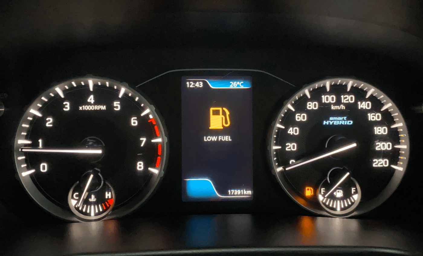2022 Maruti BREZZA ZXI + SMART HYBRID DUAL TONE, Petrol, Manual, 17,375 km, Odometer Image