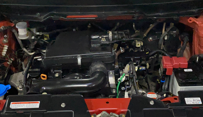 2022 Maruti BREZZA ZXI + SMART HYBRID DUAL TONE, Petrol, Manual, 17,375 km, Engine View