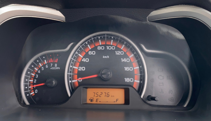 2018 Maruti Alto K10 VXI, Petrol, Manual, 75,260 km, Odometer Image