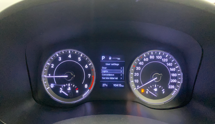 2019 Hyundai VENUE SX PLUS 1.0 TURBO DCT, Petrol, Automatic, 90,375 km, Odometer Image