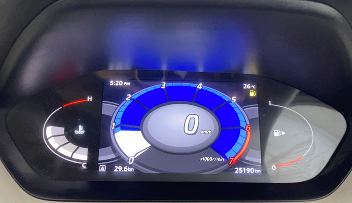 2021 Nissan MAGNITE XV MT, Petrol, Manual, 25,153 km, Odometer Image