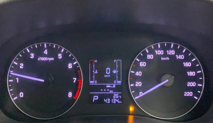 2018 Hyundai Creta SX AT 1.6 PETROL, Petrol, Automatic, 43,113 km, Odometer Image