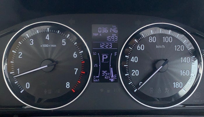 2019 Honda Amaze 1.2L I-VTEC V CVT, Petrol, Automatic, 36,141 km, Odometer Image