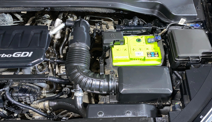 2021 KIA SONET HTX PLUS 1.0 IMT, Petrol, Manual, 62,859 km, Engine View - Left