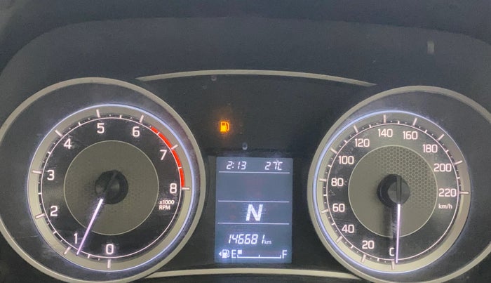 2018 Maruti Dzire VXI AMT, CNG, Automatic, 1,46,610 km, Odometer Image