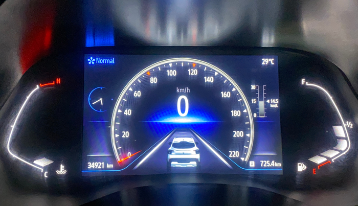 2021 Renault Kiger RXZ TURBO MT, Petrol, Manual, 34,920 km, Odometer Image