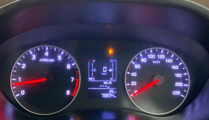 2018 Hyundai Elite i20 SPORTZ 1.2, Petrol, Manual, 78,834 km, Odometer Image