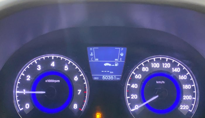 2017 Hyundai Verna 1.6 VTVT SX O, Petrol, Manual, 50,266 km, Odometer Image