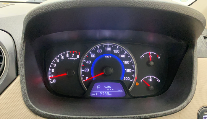 2014 Hyundai Grand i10 SPORTZ AT 1.2 KAPPA VTVT, Petrol, Automatic, 1,12,842 km, Odometer Image