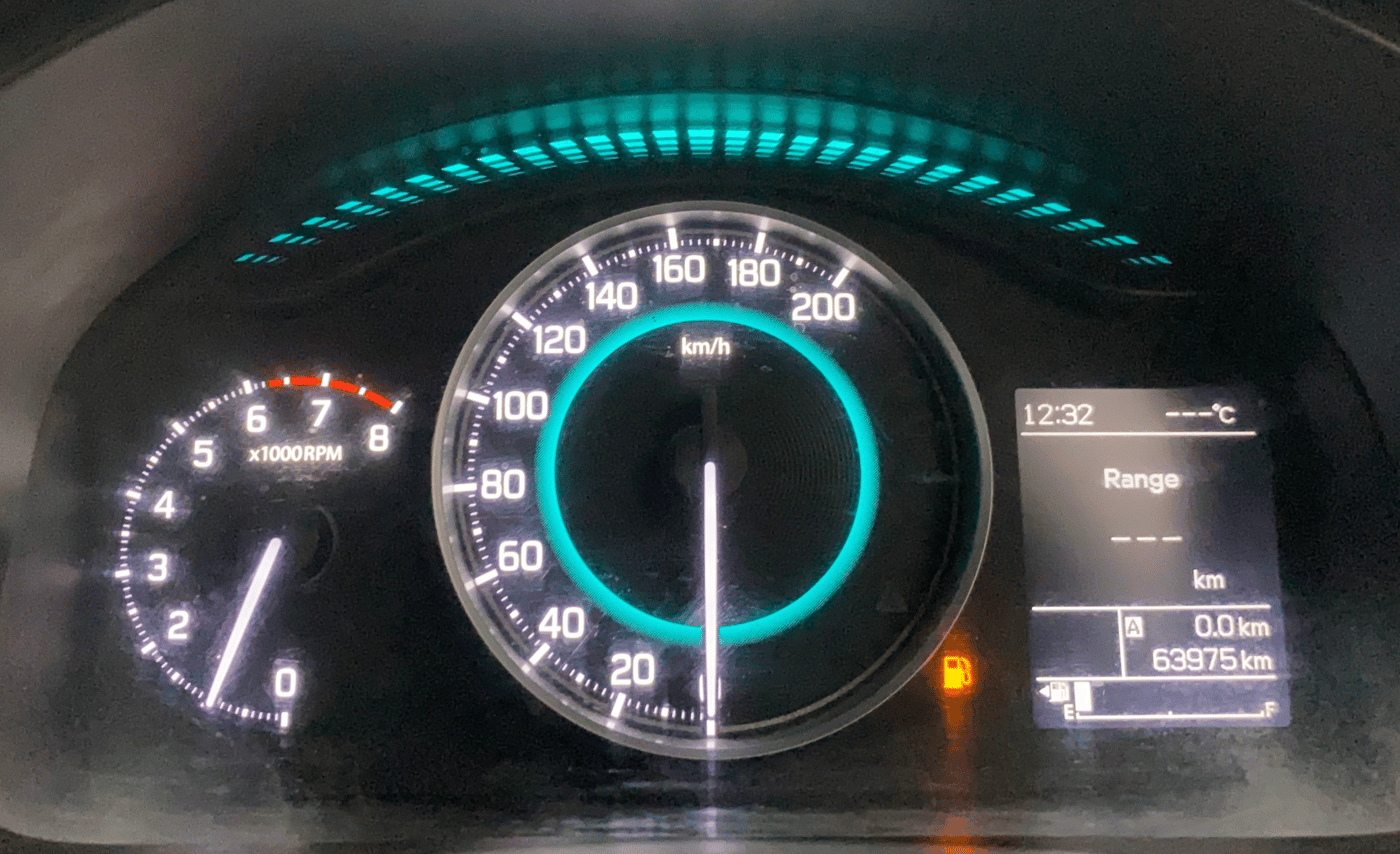 2019 Maruti IGNIS ALPHA 1.2, Petrol, Manual, 64,814 km, Odometer Image
