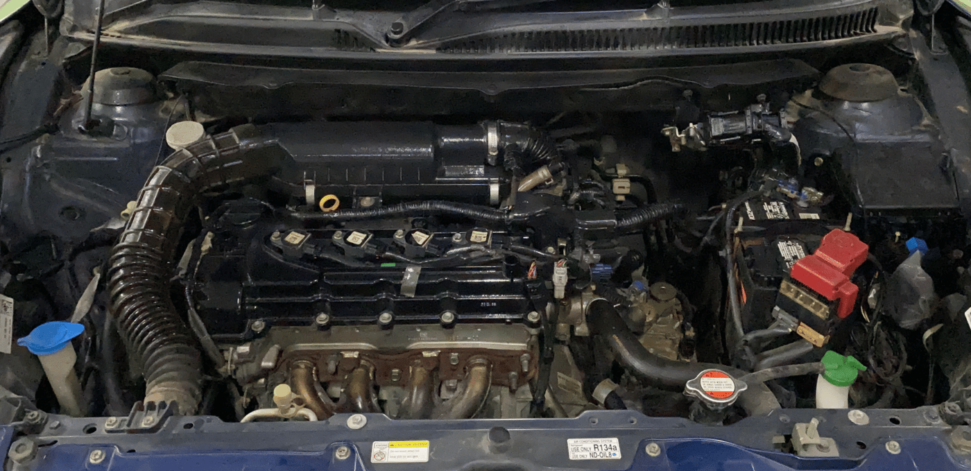 2018 Maruti Baleno SIGMA PETROL 1.2, Petrol, Manual, 73,356 km, Engine View