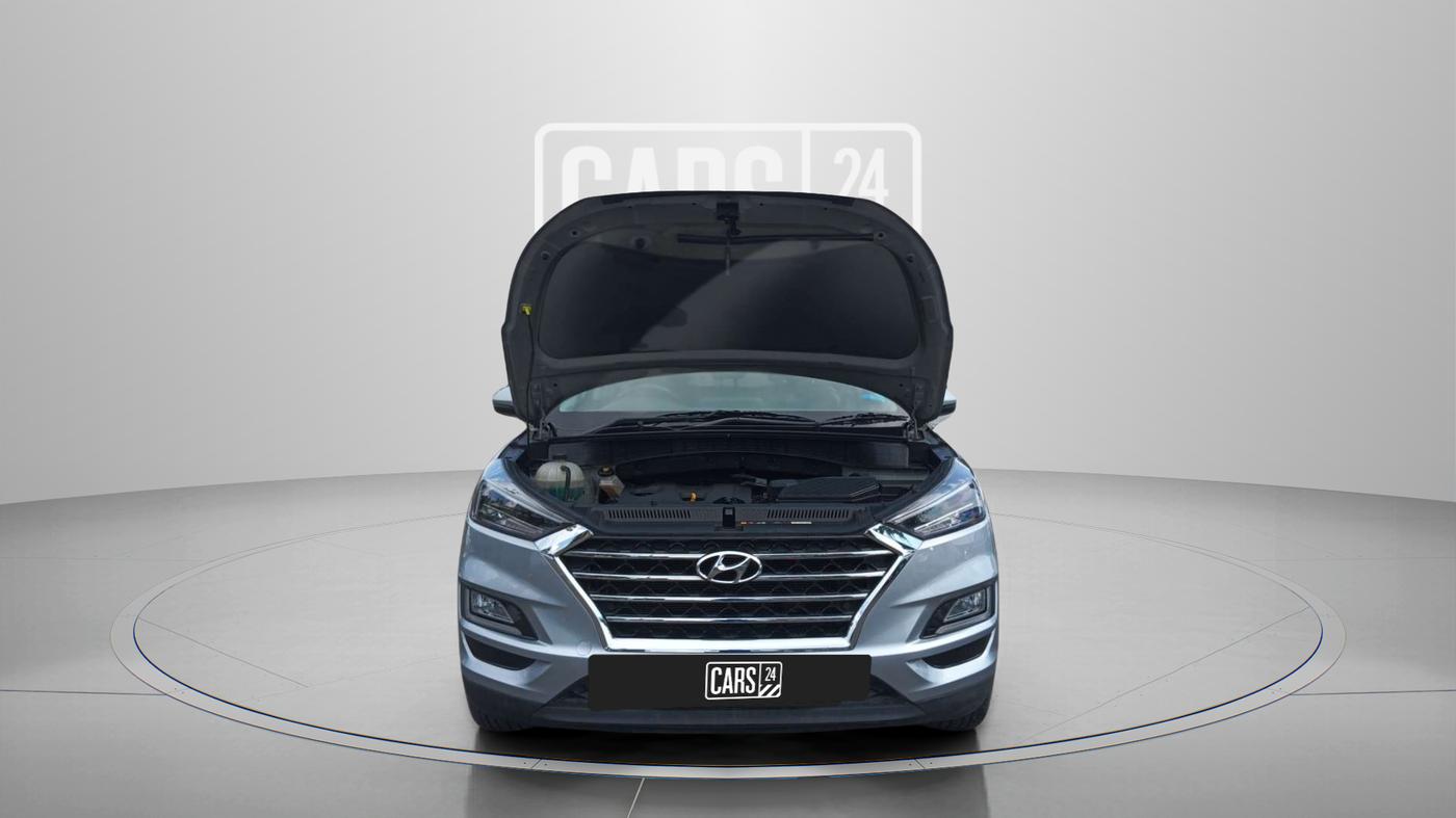 2020 Hyundai Tucson GLS 2WD AT PETROL, Petrol, Automatic, 27,848 km, Open Bonet