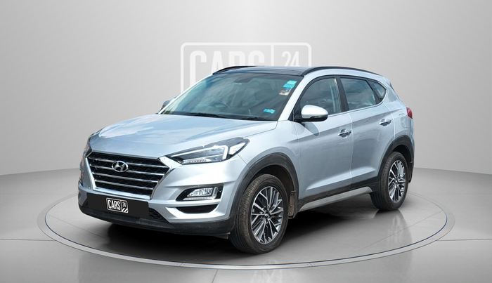 2020 Hyundai Tucson GLS 2WD AT PETROL, Petrol, Automatic, 27,848 km, Left Front Diagonal