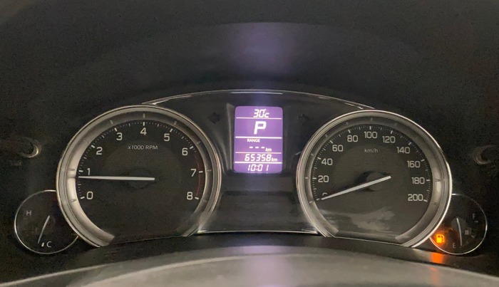 2018 Maruti Ciaz ZETA 1.4  AT PETROL, Petrol, Automatic, 65,357 km, Odometer Image