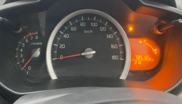 2016 Maruti Celerio ZXI, Petrol, Manual, 78,487 km, Odometer Image