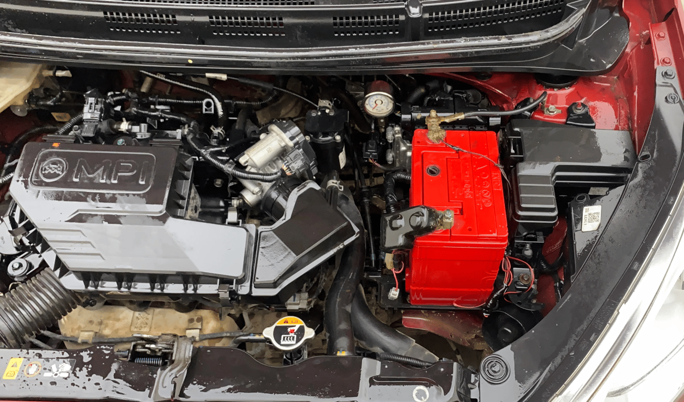 2022 Hyundai NEW SANTRO SPORTZ EXECUTIVE MT CNG, CNG, Manual, 1,15,712 km, Engine View - Left