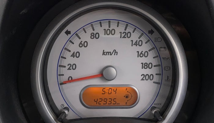 2013 Maruti Ritz VXI, Petrol, Manual, 24,926 km, Odometer Image