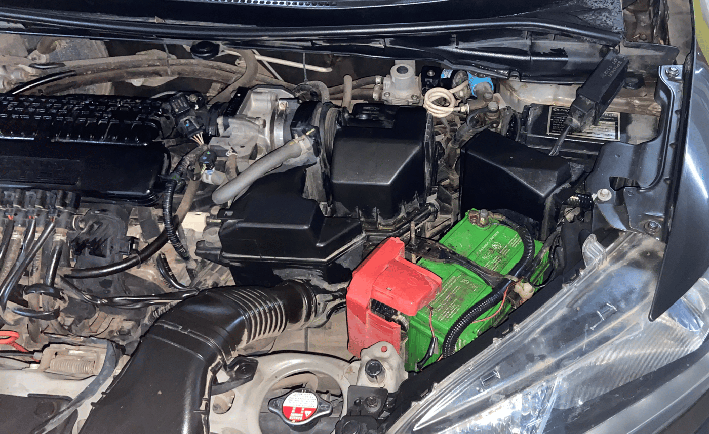 2017 Honda Jazz 1.2L I-VTEC V, CNG, Manual, 64,946 km, Engine View - Left