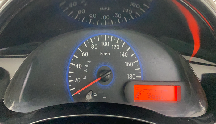 2015 Datsun Go Plus T, Petrol, Manual, 35,885 km, Odometer Image