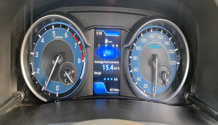 2022 Maruti Ertiga VXI SHVS, Petrol, Manual, 39,744 km, Odometer Image