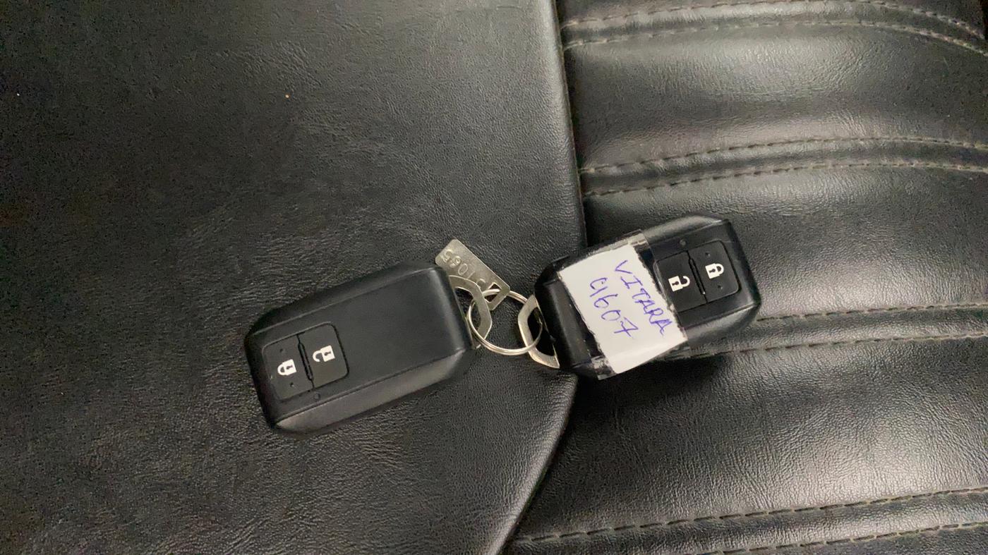 2023 Maruti Grand Vitara DELTA SMART HYBRID, Petrol, Manual, 32,773 km, Key Close Up