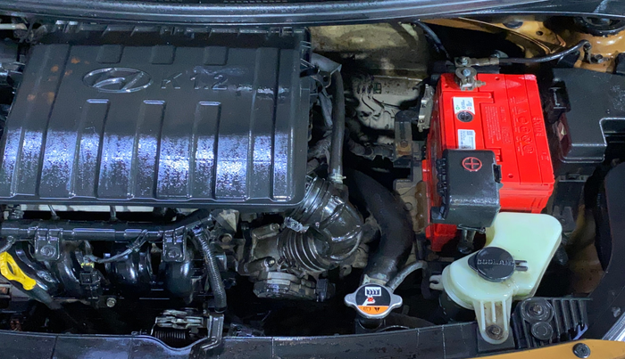 2014 Hyundai Grand i10 SPORTZ 1.2 KAPPA VTVT, Petrol, Manual, 64,085 km, Engine View - Left