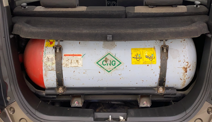 2015 Maruti Wagon R 1.0 LXI CNG, CNG, Manual, 1,10,768 km, Boot Inside