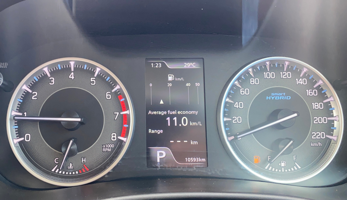 2023 Maruti FRONX ALPHA 1.0L TURBO 6 AT, Petrol, Automatic, 10,583 km, Odometer Image