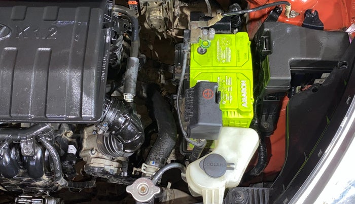 2018 Hyundai Grand i10 SPORTZ 1.2 KAPPA VTVT, Petrol, Manual, 23,843 km, Engine View - Left