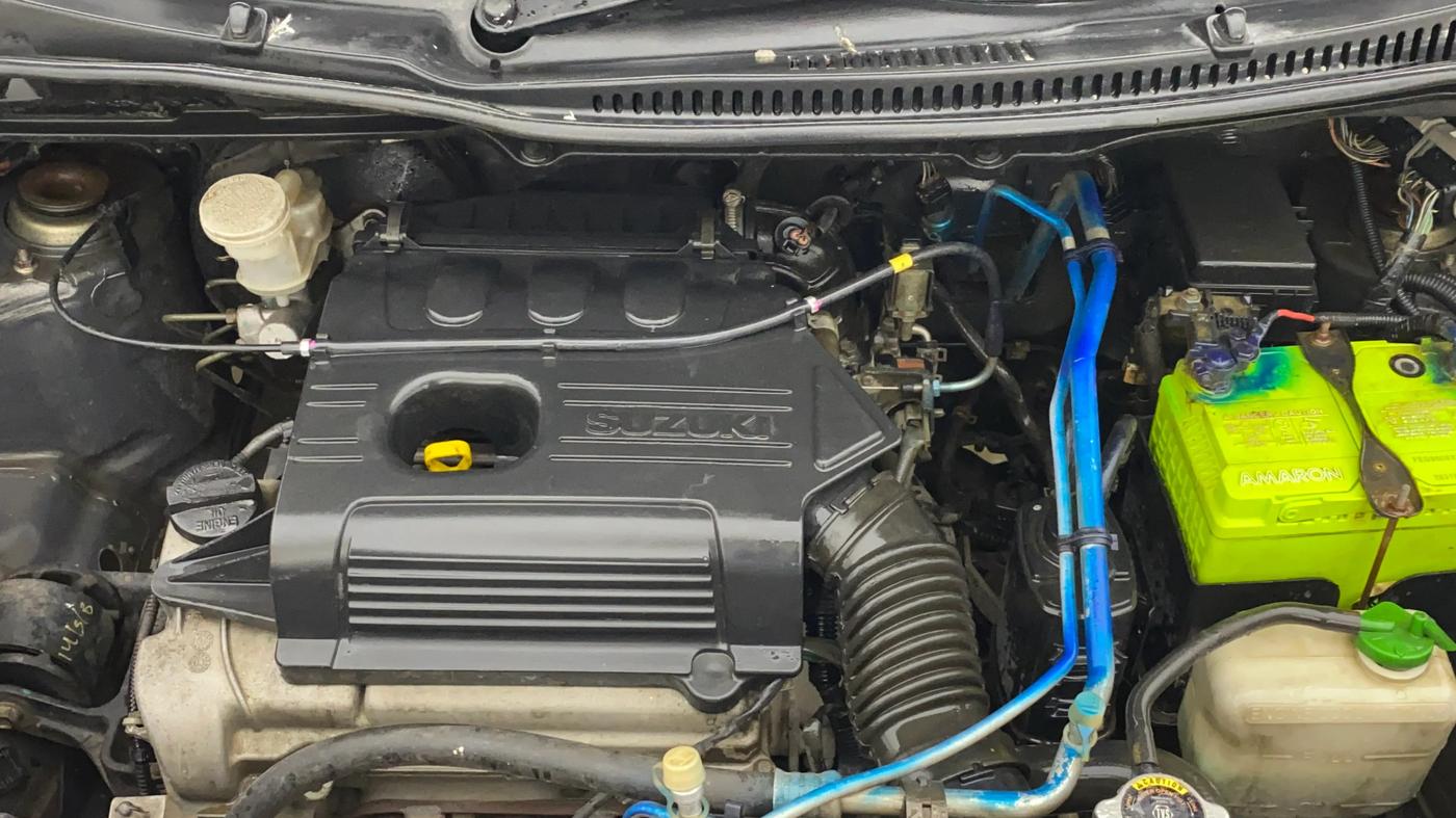 2015 Maruti Wagon R 1.0 VXI, Petrol, Manual, 98,940 km, Engine View