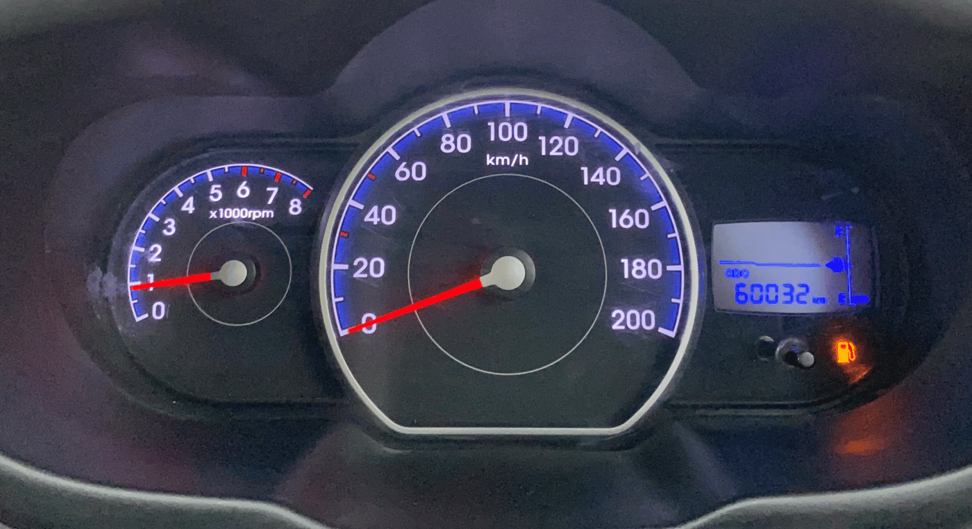 2014 Hyundai i10 SPORTZ 1.1, Petrol, Manual, 60,080 km, Odometer Image