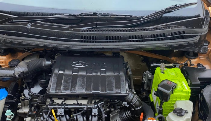 2015 Hyundai Grand i10 ASTA AT 1.2 KAPPA VTVT, Petrol, Automatic, 74,441 km, Engine View