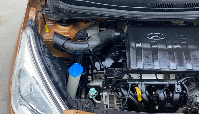 2015 Hyundai Grand i10 ASTA AT 1.2 KAPPA VTVT, Petrol, Automatic, 74,441 km, Engine View - Right